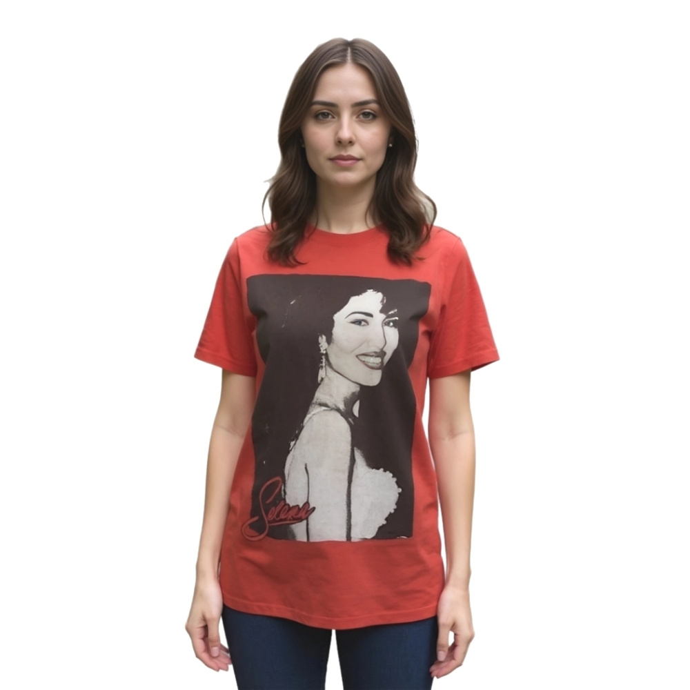 Hot Topic Selena Quintanilla Graphic Band Tee